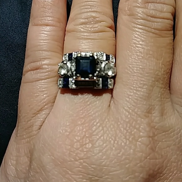 3 piece wedding ring set - Picture 1 of 8